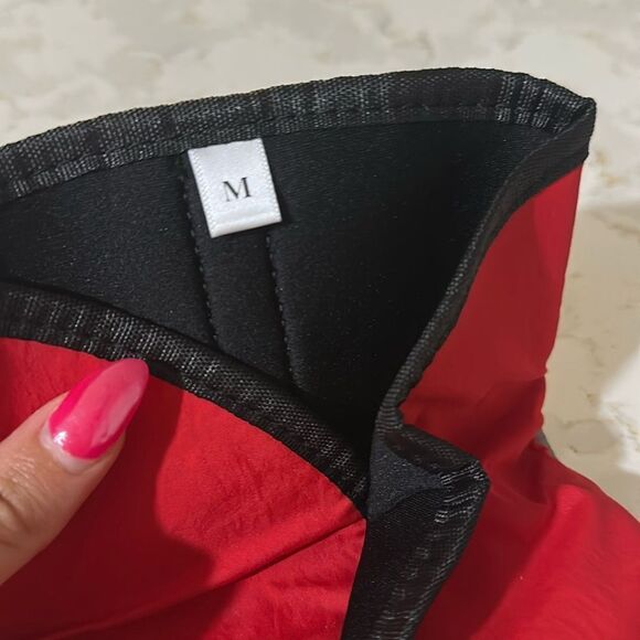 Red Support Animal Vest and Collar - Picture 3 of 3